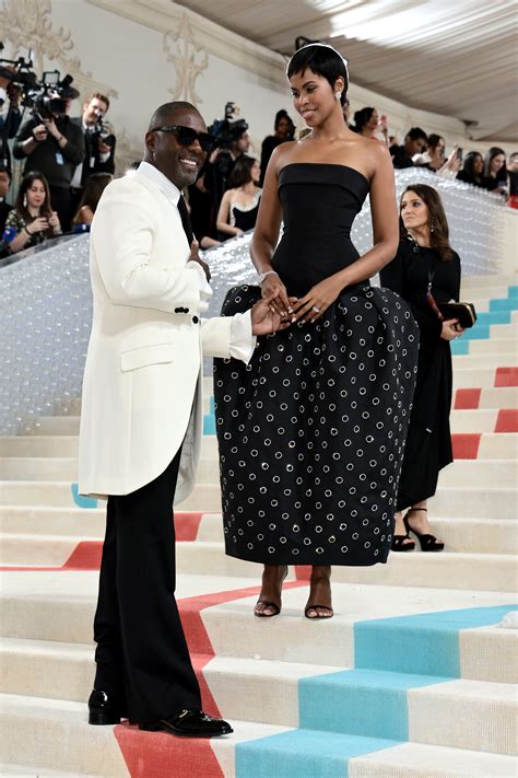 Sabrina Elba Shines in Gucci on Met Gala Red Carpet With Idris 